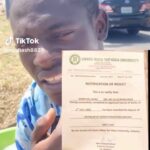 Nigerian First-Class Graduate Hawks Water to Survive, Begs for Employment