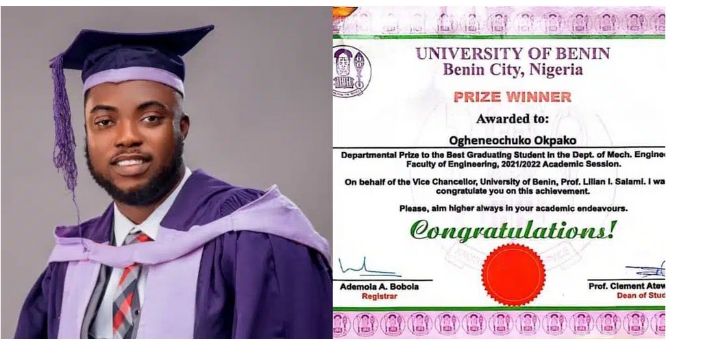 “It is 1k per year” — Outrage as UNIBEN Best Graduating Student Receives N5,000 Prize